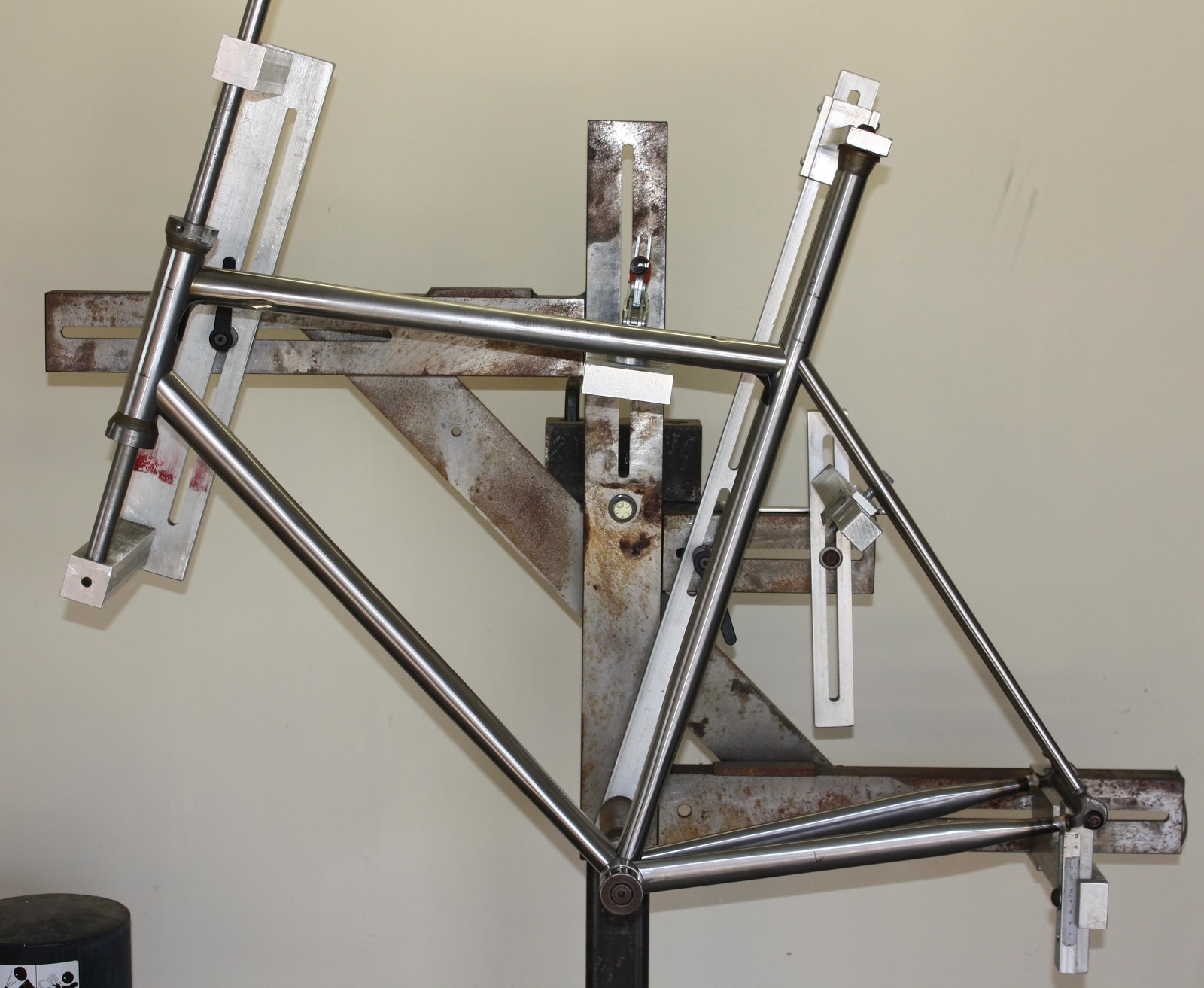 MEECH Custom Bicycles Cut, Fit, and Ready for Brazing