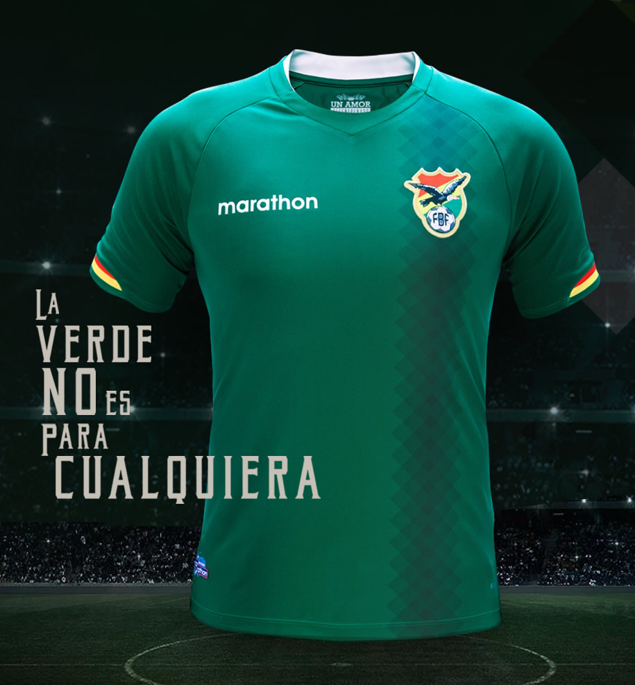 Bolivia 20152016 Home Kit Released Footy Headlines