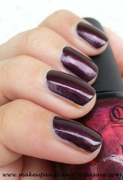 best makeup beauty mommy blog of india: OPI Nail Lacquer 'Every Month is  Oktoberfest' Review & NOTD