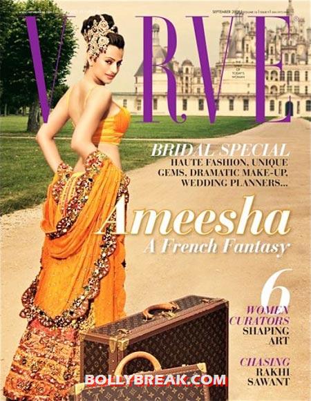 Ameesha Patel on the cover of Verve magazine Ameesha Patel on the cover of Verve magazine - (4) - Ameesha Patel's Hottest Magazine Covers