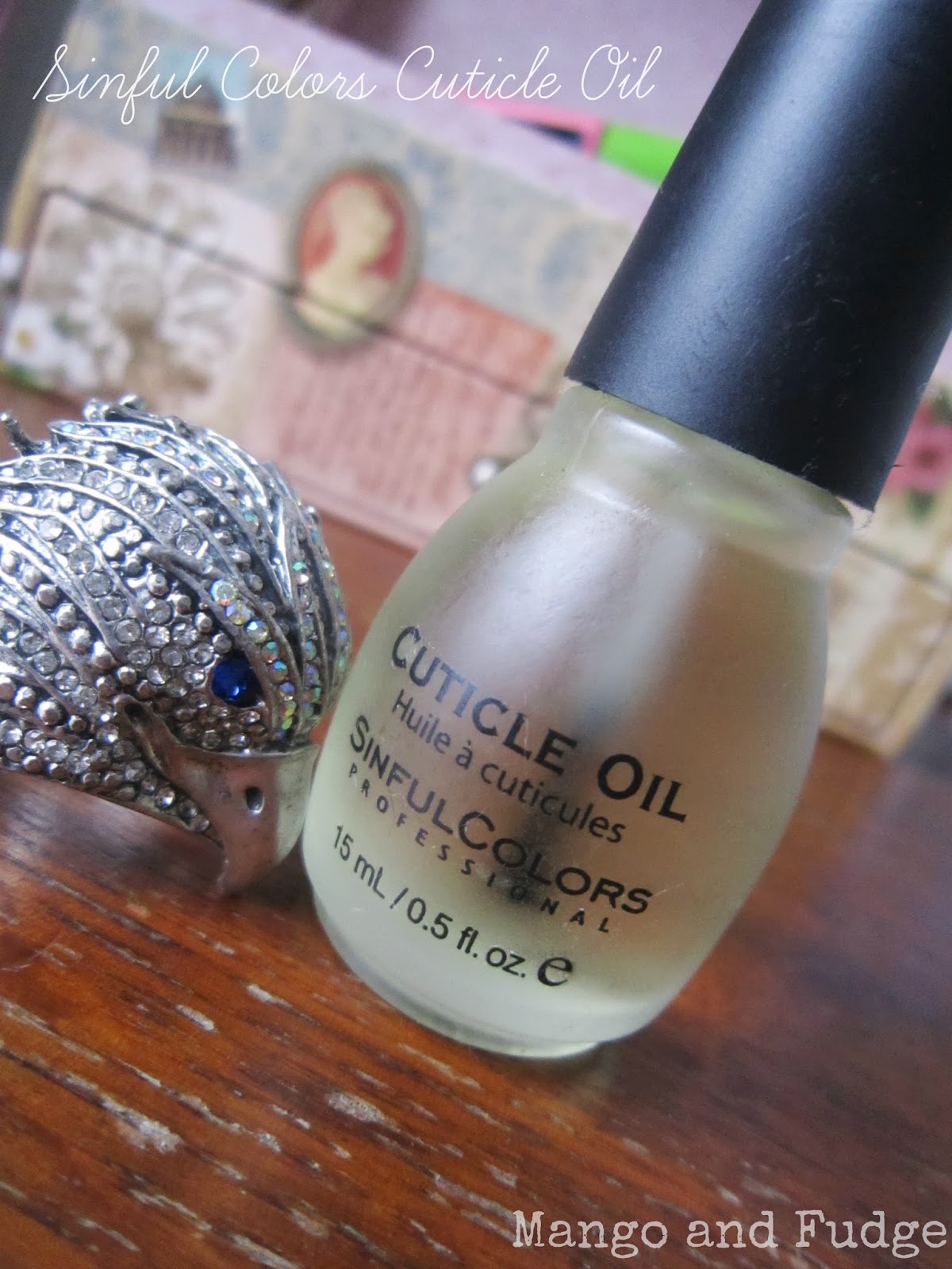 Mango and Fudge Sinful Colors Cuticle Oil nail care updates and a