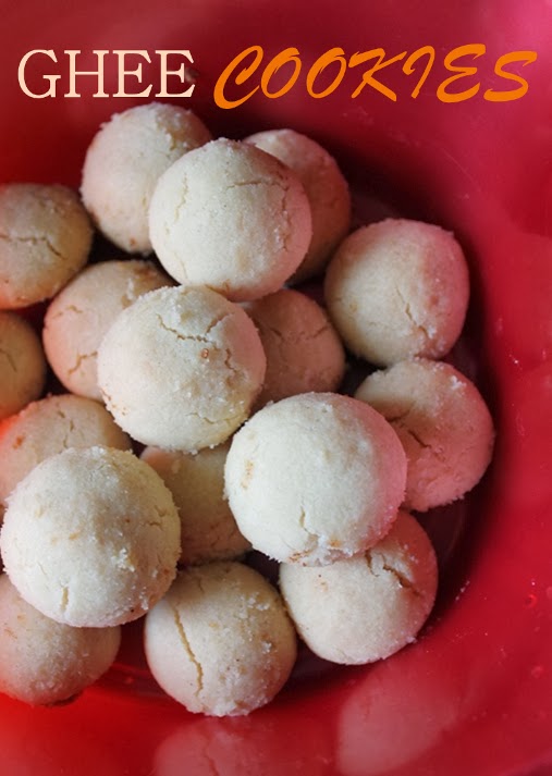 YUMMY TUMMY Ghee Cookies / Eggless Ghee Biscuits Just 4 Ingredients