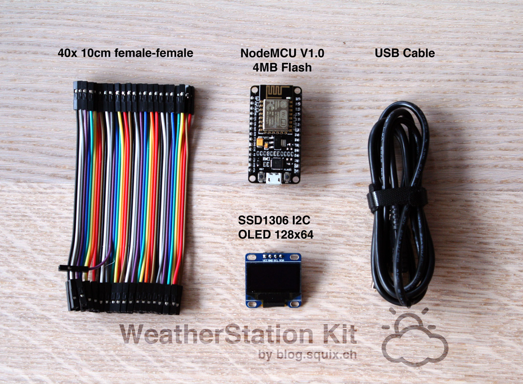 ESP8266 module comparison ESP01, ESP05, ESP12, ESP201, Test Board