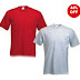 Round Neck Tshirts 100% Cotton Set of 2 Rs. 175 (Rs. 87.50 each) @ Rediff 