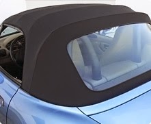 patented glass window bonding for glass convertible top windows