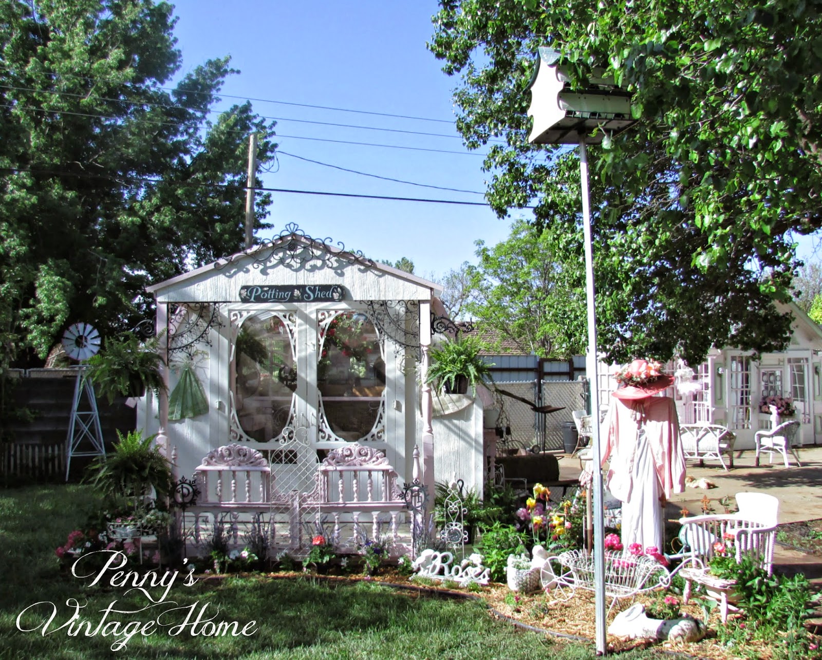 Penny's Vintage Home: Planting an Old Fashion Flower Garden