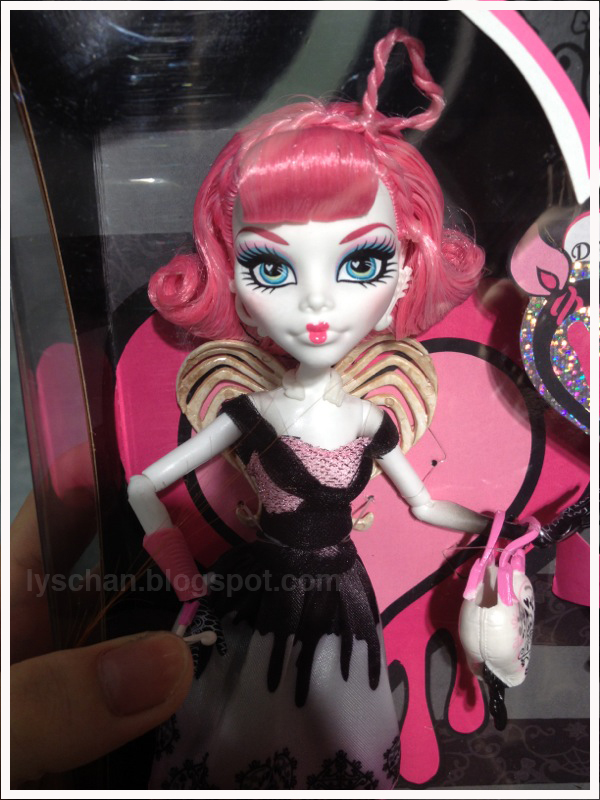 monster high pelo rosa