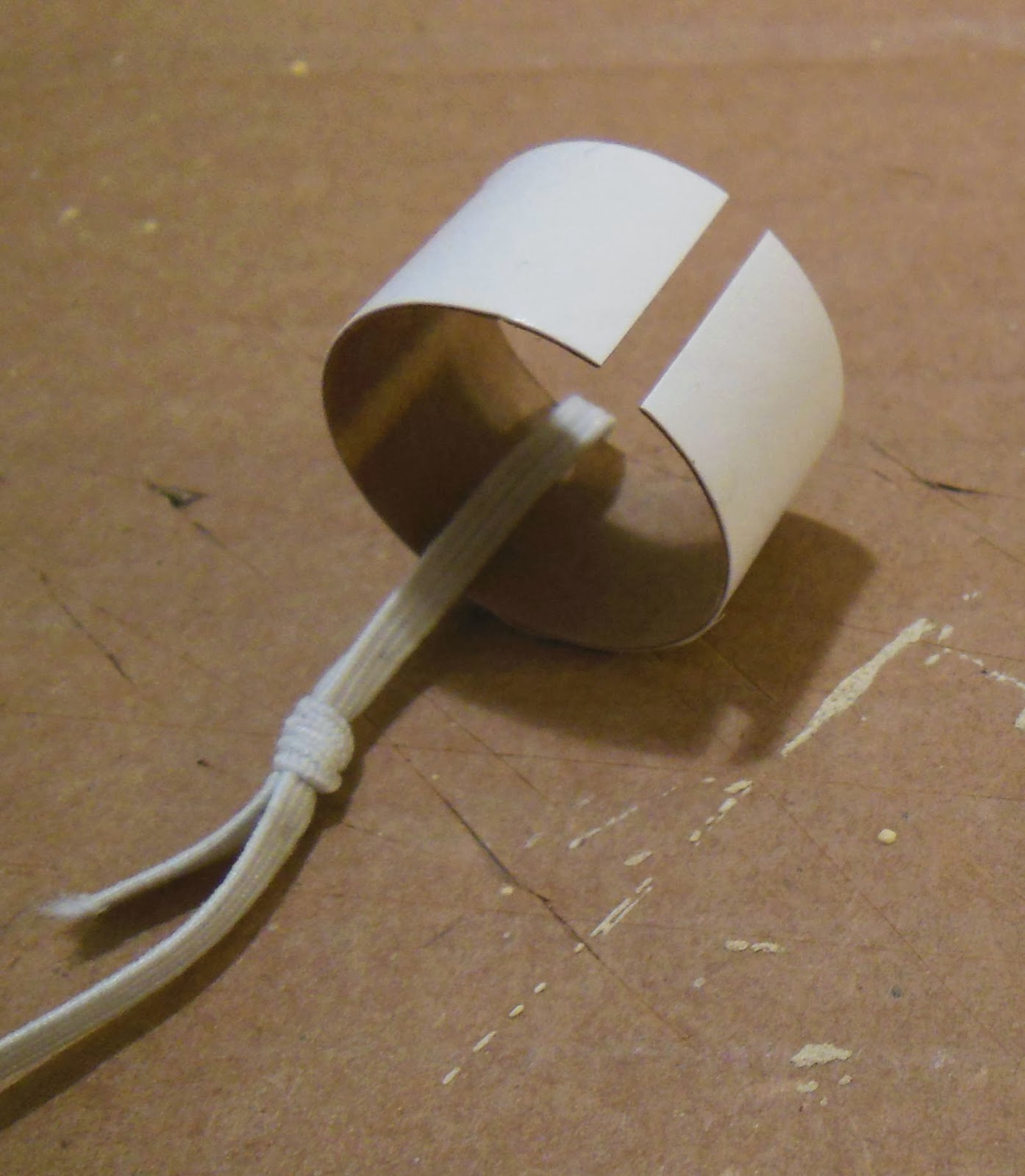 Model Rocket Building Estes Paveway III Build, Part 14, Shock Cord Mounts