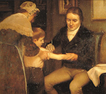 Edward Jenner vacinando James Phipps, Edward Jenner, 1915