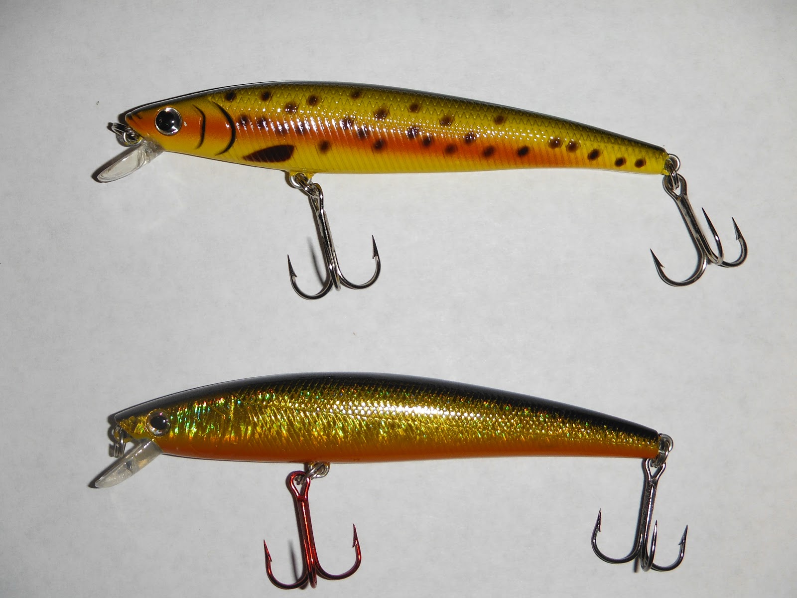 Spinner on the Caney Trout Crank