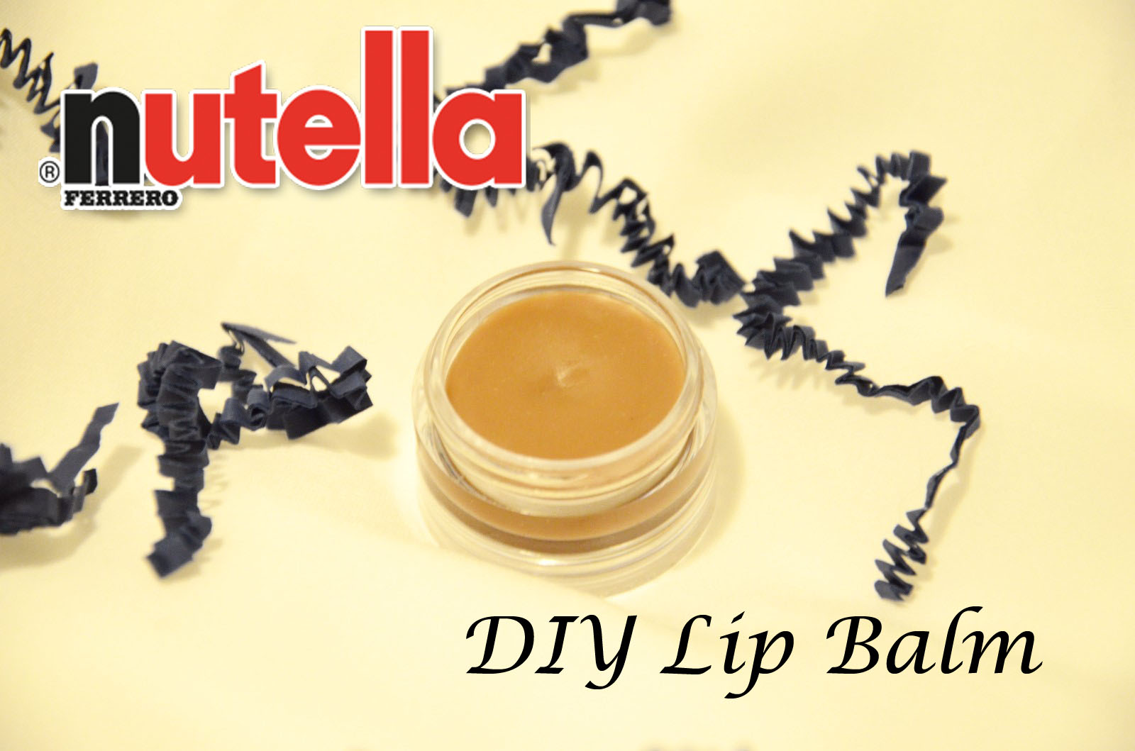 Dagelijkse hap! DIY Nutella lip balsem