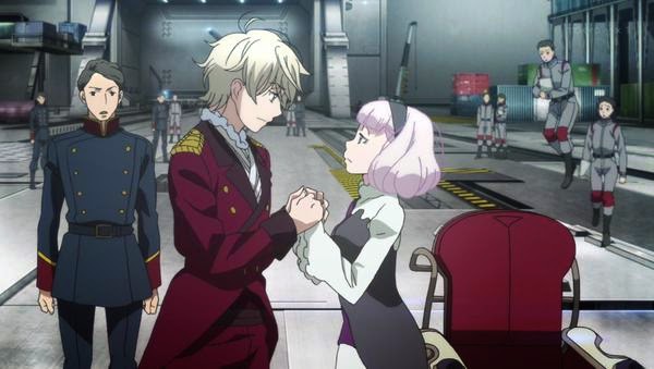 Aldnoah.Zero Ep. 12 (Finale): Inaho makes a terrible plumber