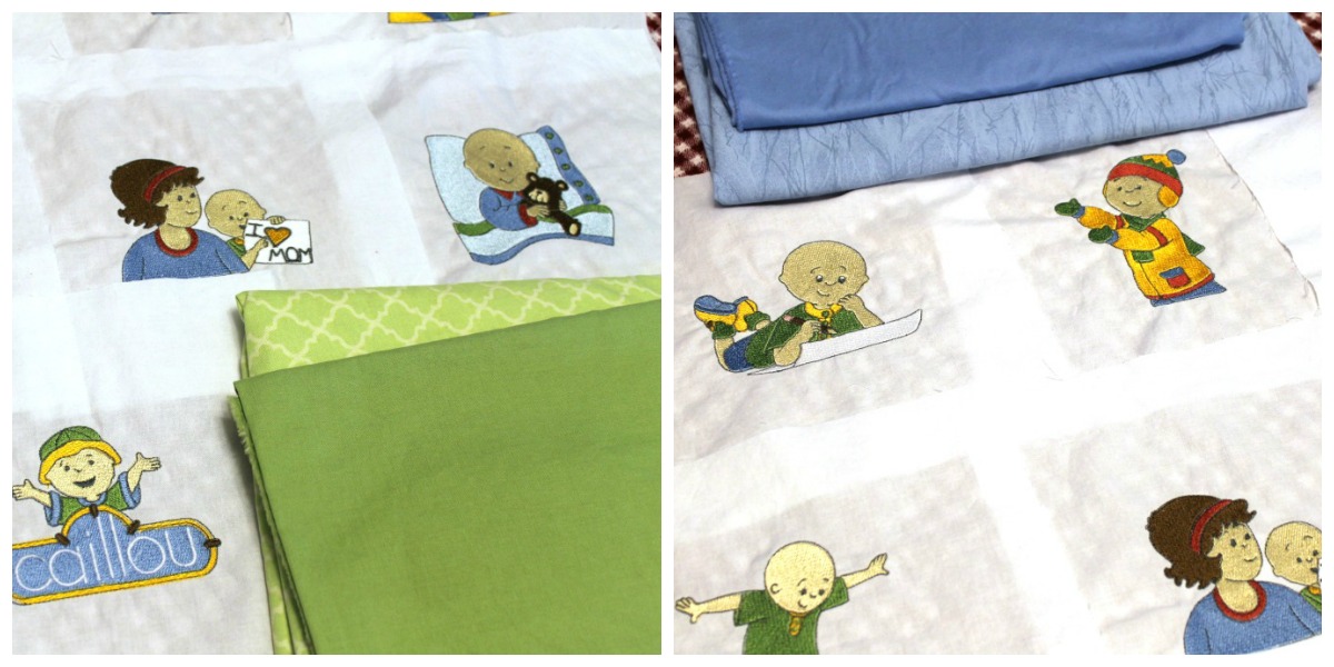 DeMoss Designs: Caillou Quilt #2