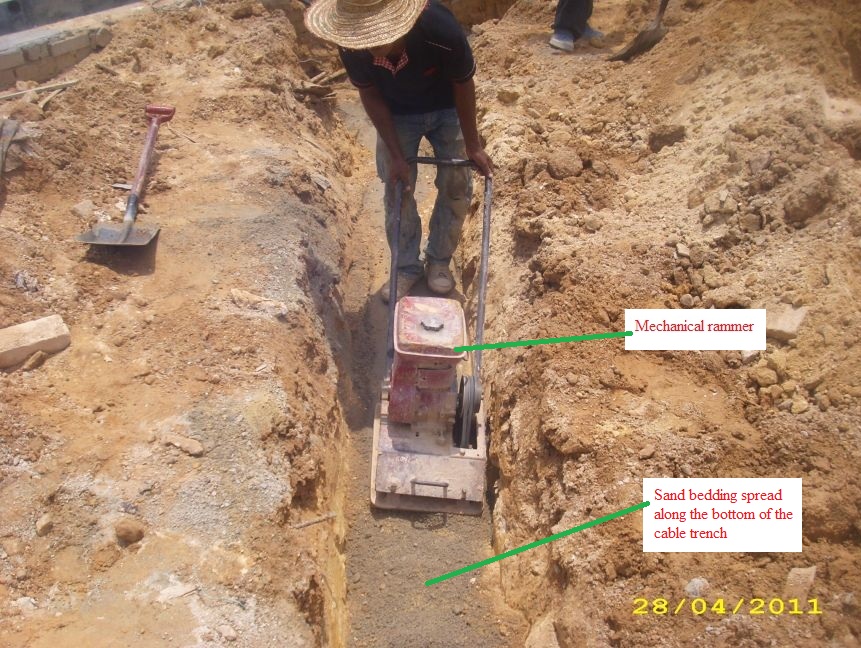 Electrical Installation Wiring Pictures Underground street light cables