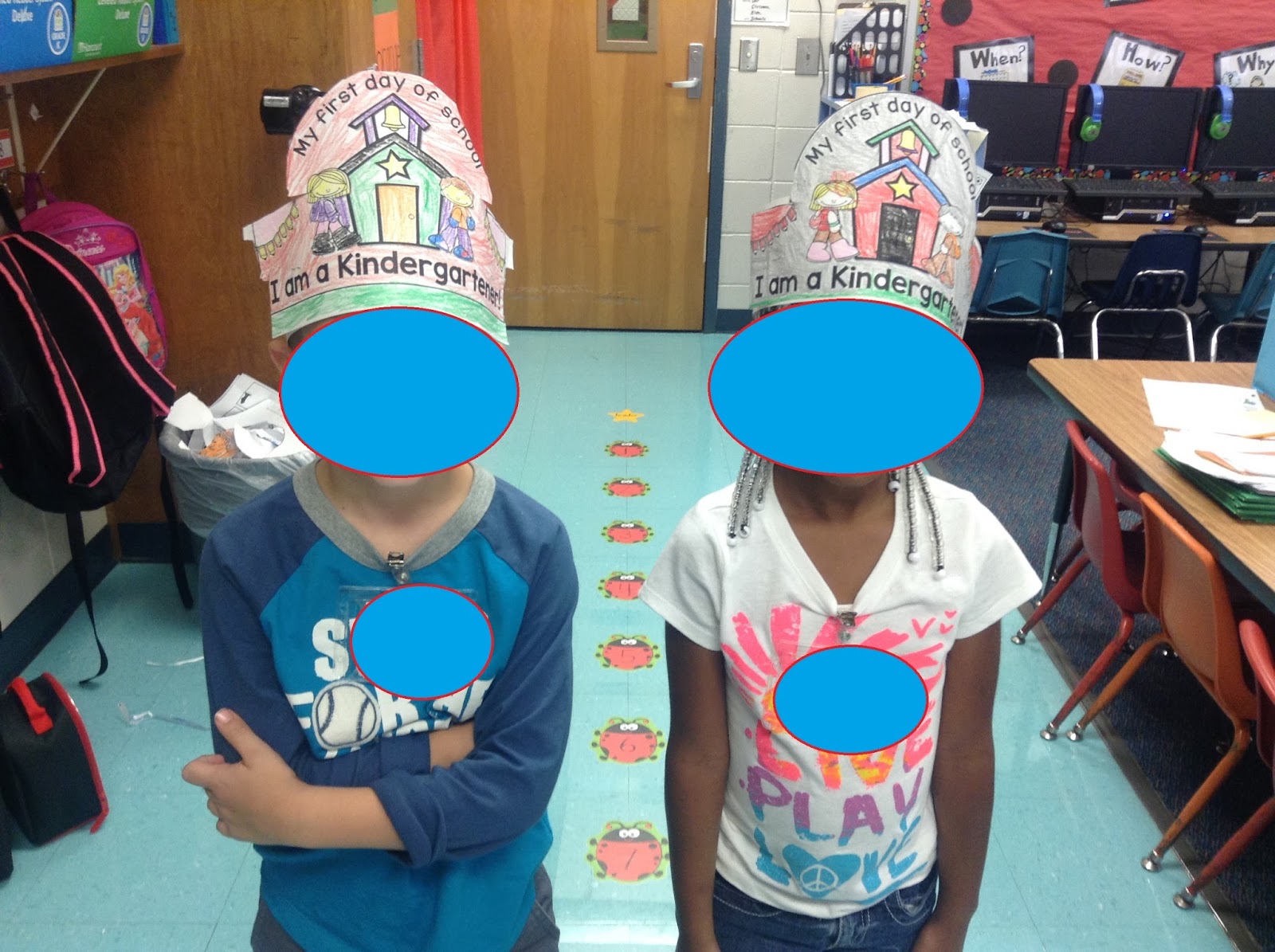 Dr. Clements' Kindergarten First Day of Kindergarten!