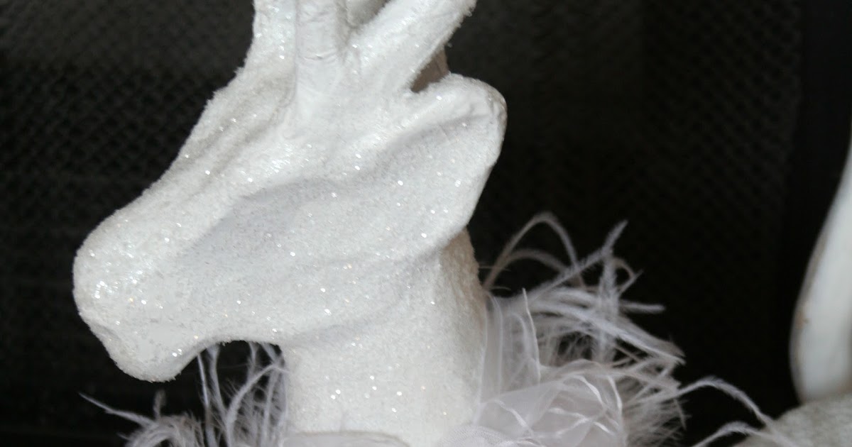 For the love of white Christmas Deer