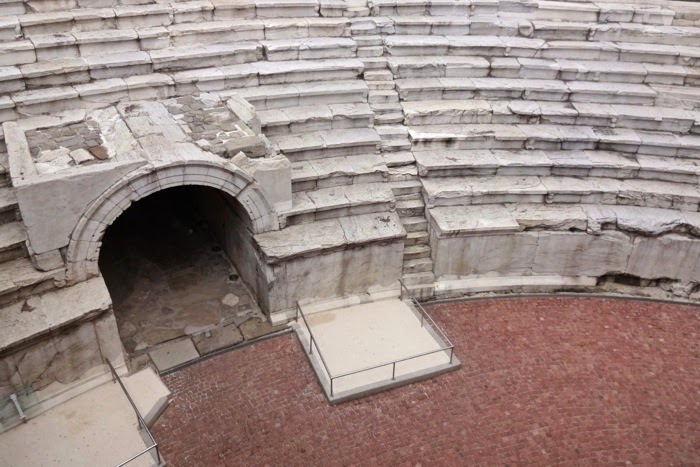 Roman Stadium in Plovdiv, Bulgaria