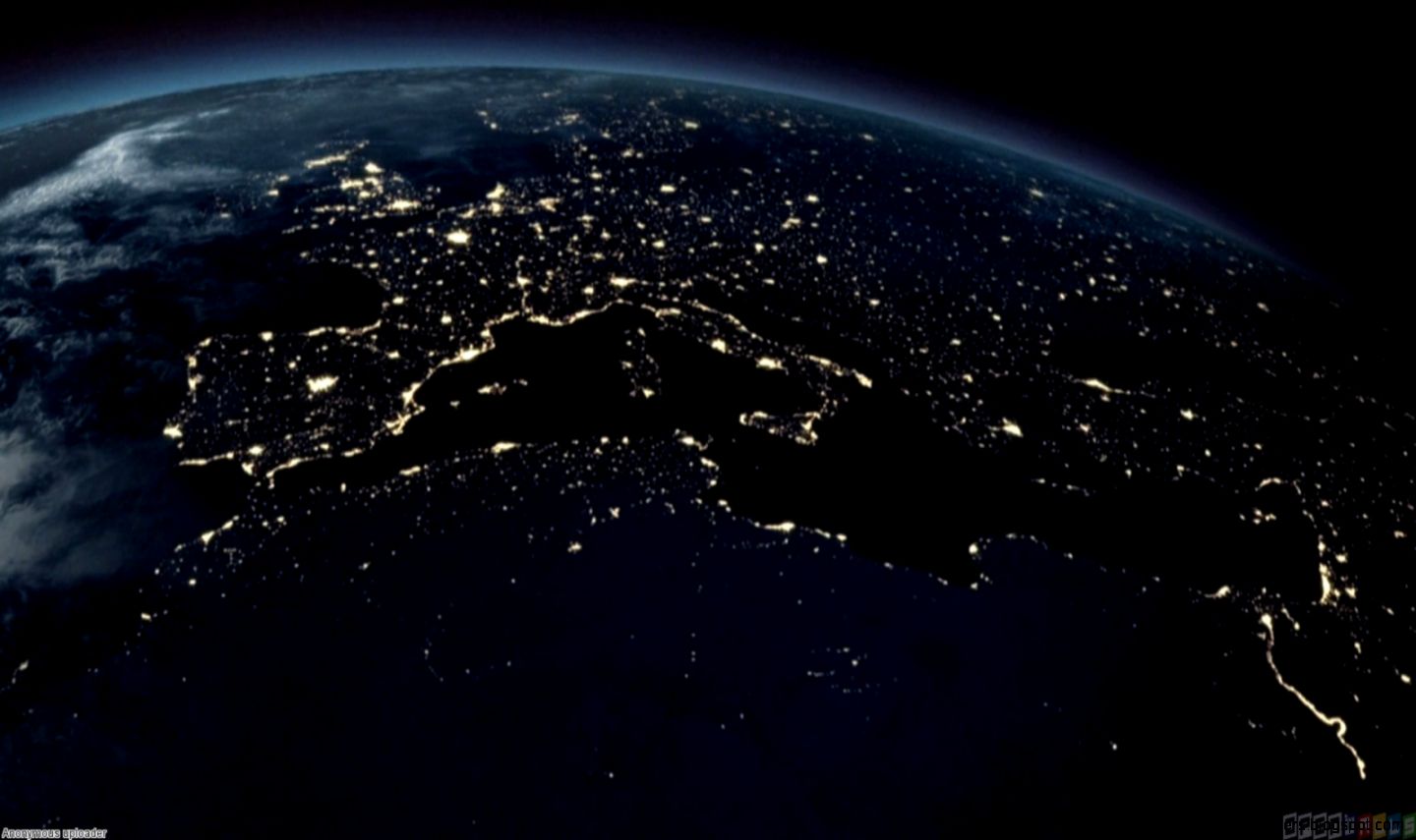 Planet Earth From Space At Night Pics about space Planet Earth From Space At Night Pics about space