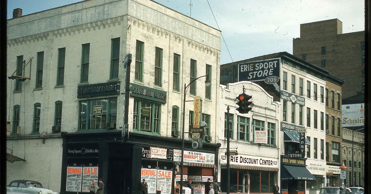 Old Time Erie Erie Sport Store at 709 State Street, Erie, PA