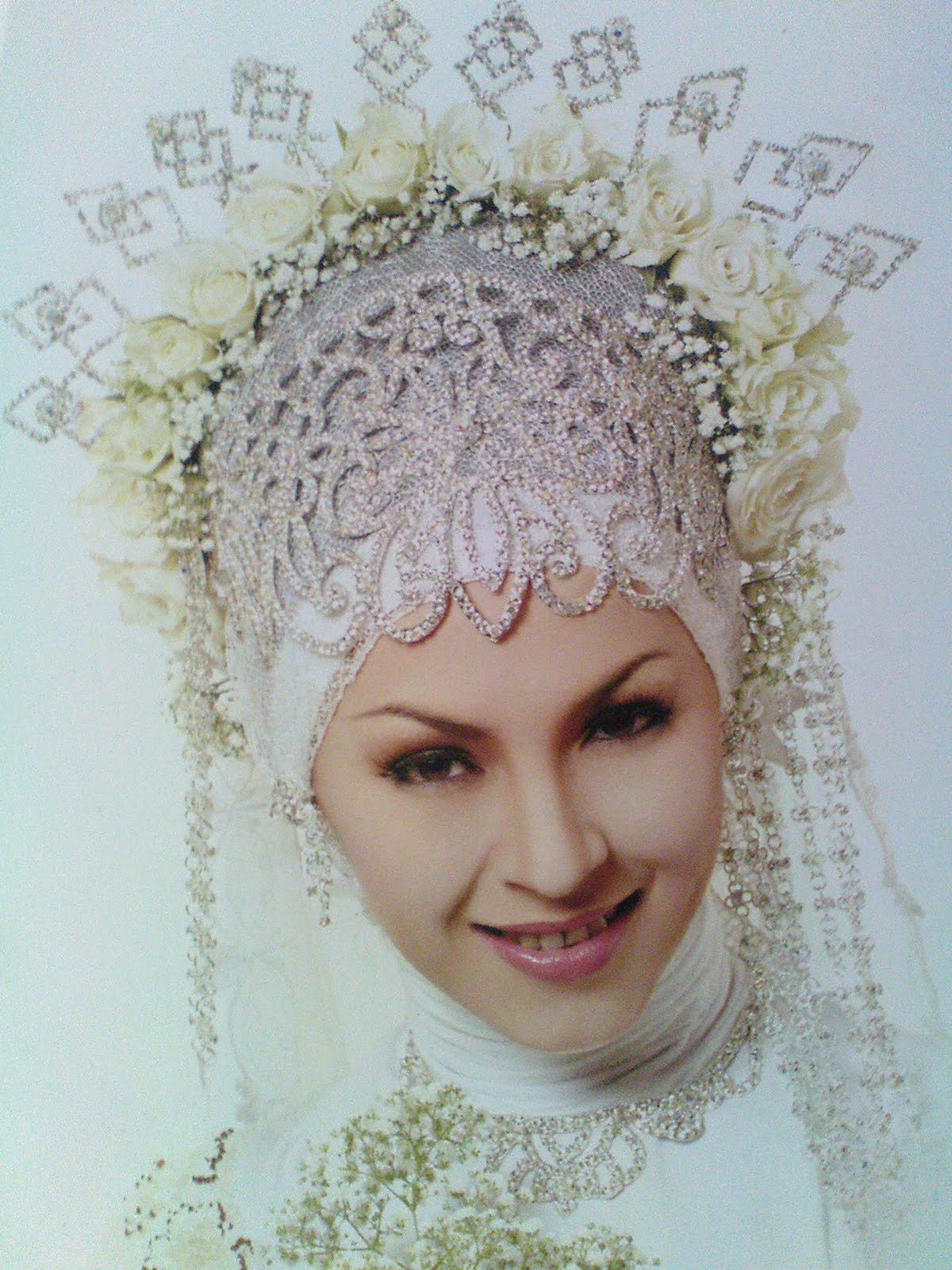 model jilbab pengantin