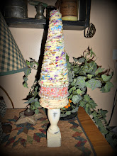 EASTER SPRING COTTAGE CHIC RAG TREE