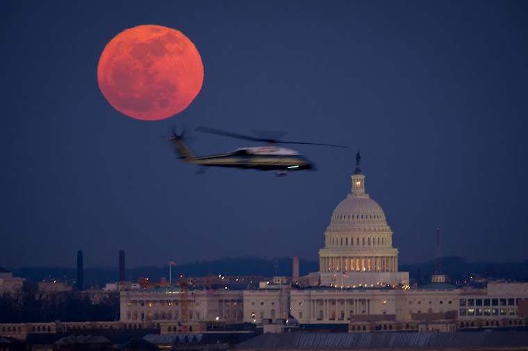 Full Moon Over Washington