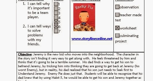 Habit 5: Lesson Plan