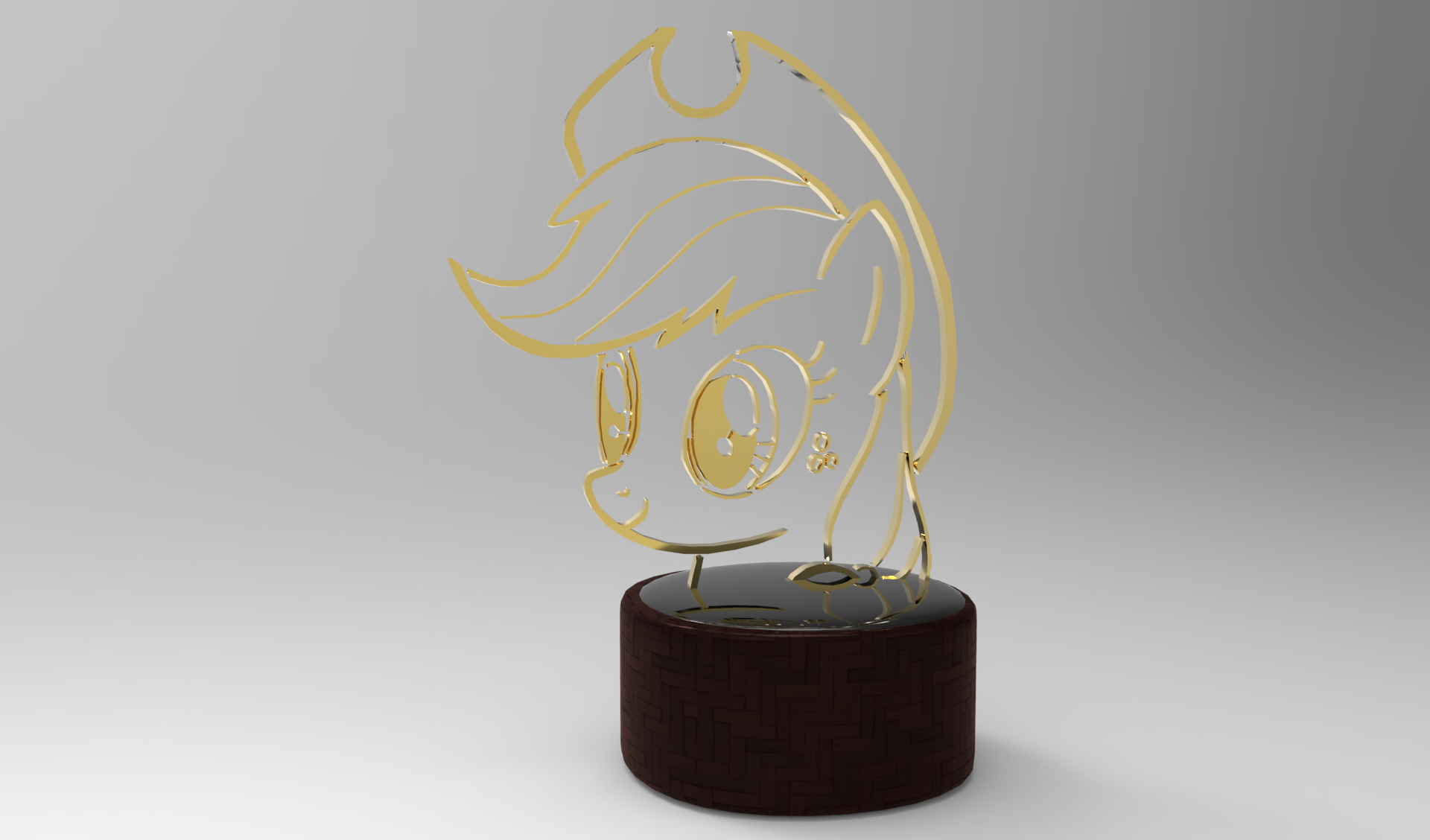 Logo3D Little pony
