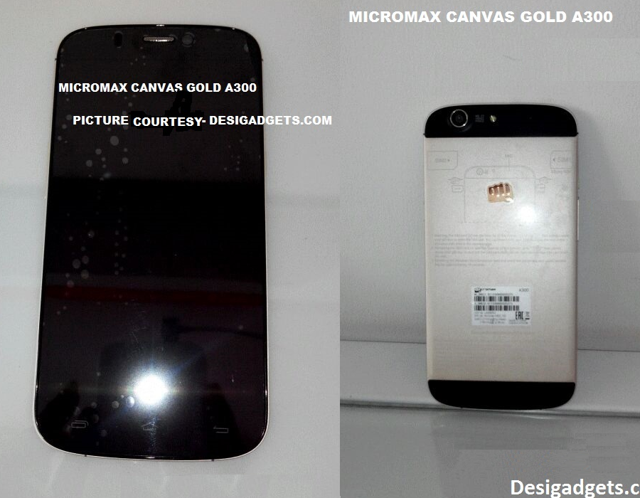 Micromax Canvas Gold A300
