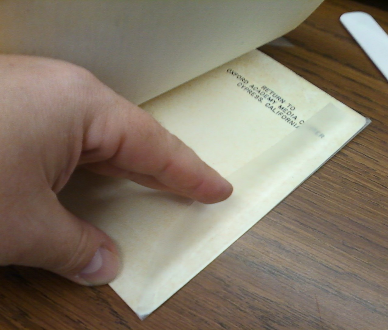 Smells Like Library: BOOK PROCESSING : Covering Paperbacks With Contact  Paper