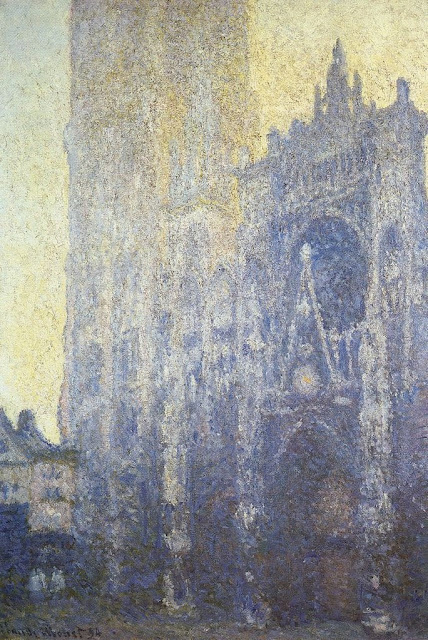 684px Claude Monet Rouen Cathedral Facade and Tour dAlbaneI