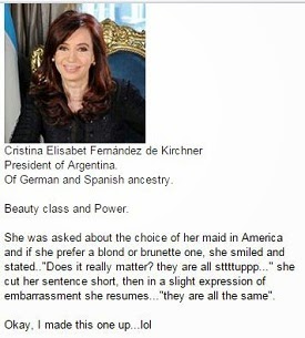 Argentina President