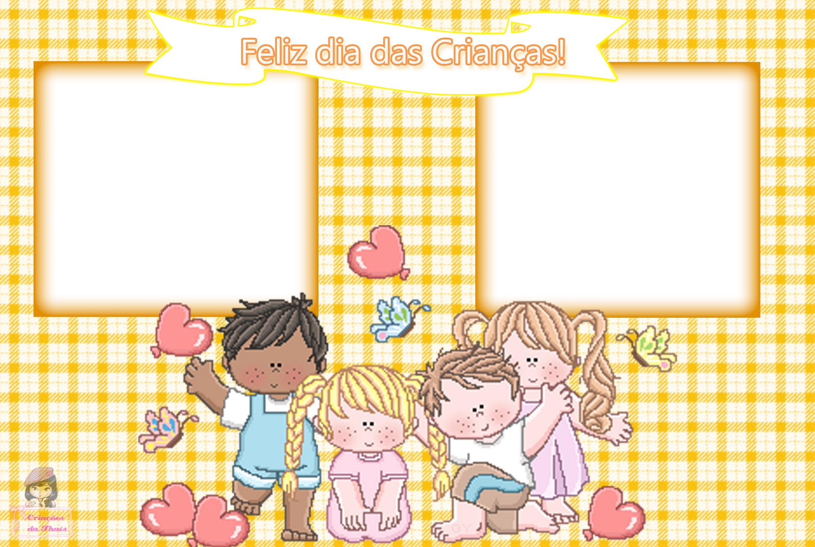 Criações da Thaís: Molduras em Png para fotos do dia das Crianças