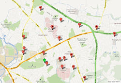 Sites in Headington