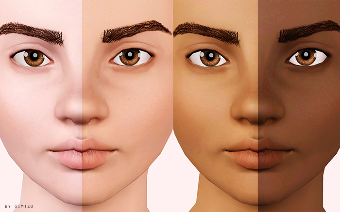 realistic skins in sims 3