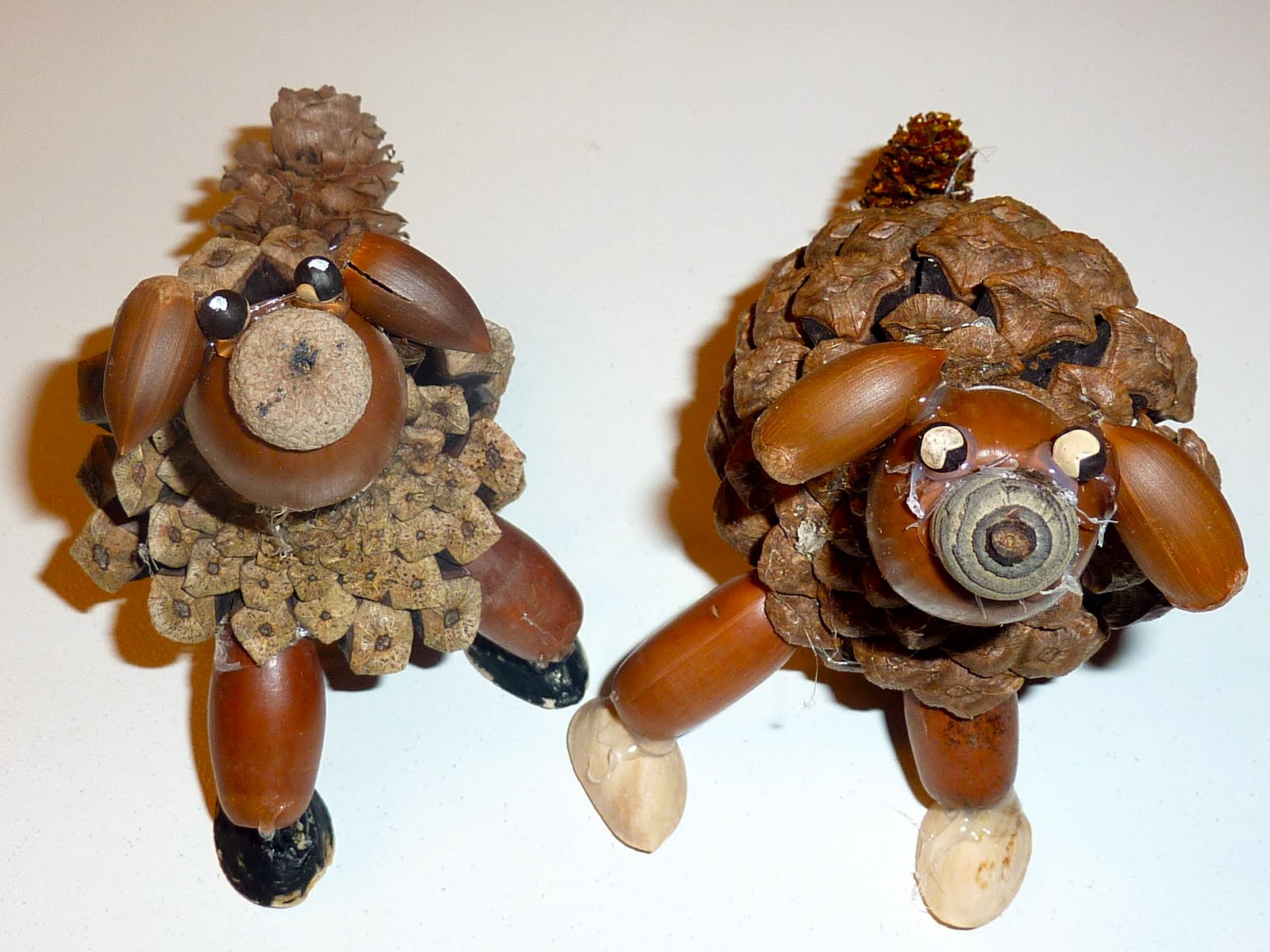 Make Learning Fun Pine Cone Animals