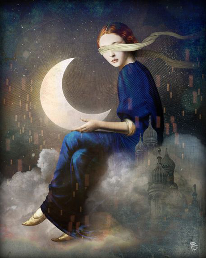 Image result for the moon surrealism