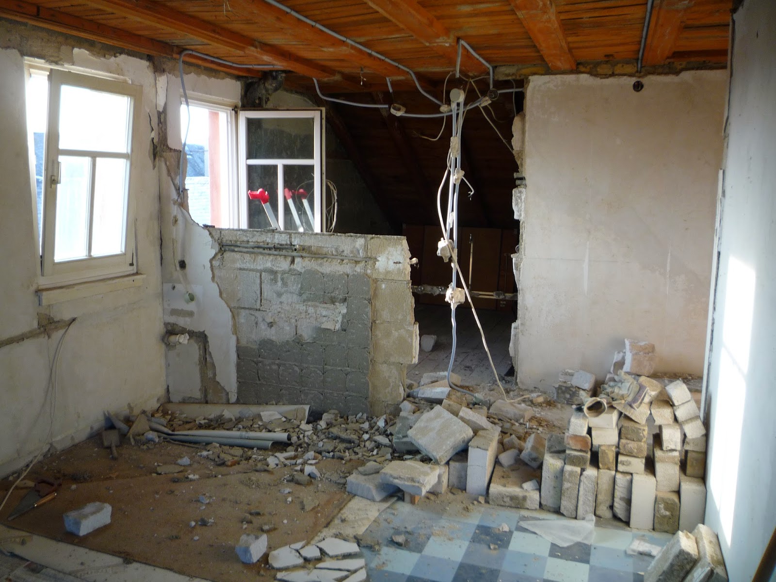 Die Renovierung unserer Dachwohnung