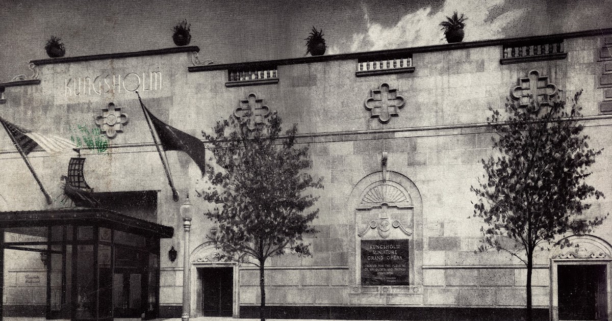 Operation Opera Puppet opera in Chicago Kungsholm memories