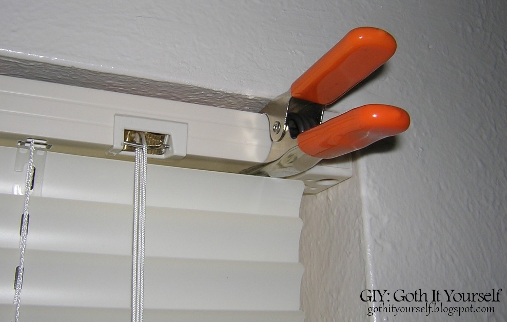 GIY Goth It Yourself Window Treatments Leave No Evidence