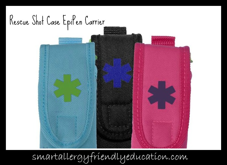 Smart Allergy Friendly Education Rescue Shot Case Offers Carriers for