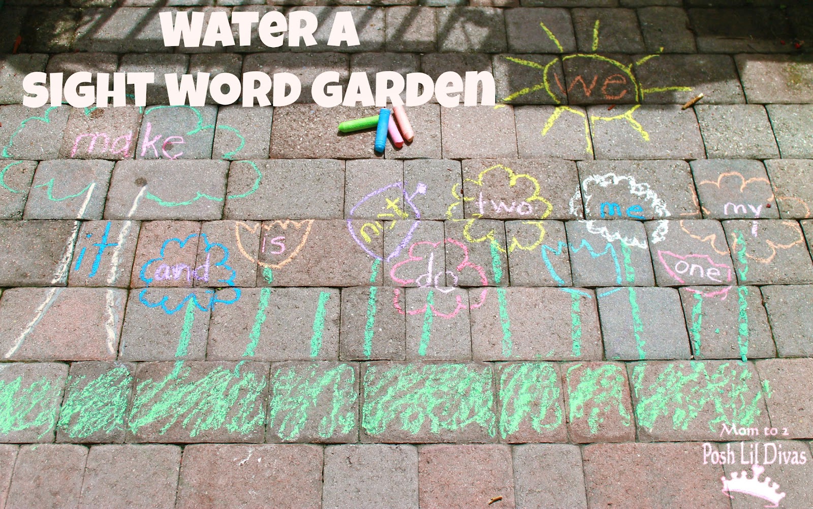 Water a Sight Word Garden