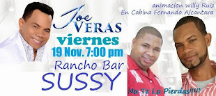 DE NUEVO EN REAPERTURA EN UNOS DE LOS GRANDES ELIASPIÑENSES EN RANCHO SUSY JOE VERAS CANTANDO TODOS