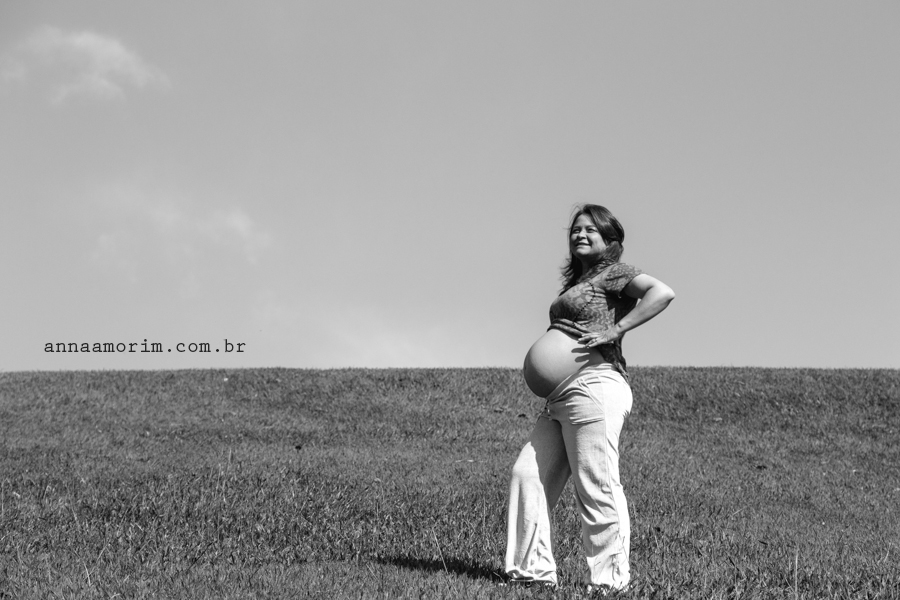 Fotografia Gestante Família