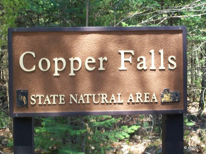 The River Copper Falls State Park