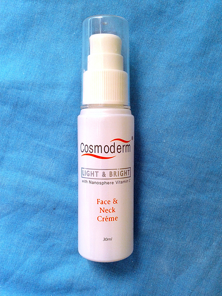 Sunhine is in Asia!: Cosmoderm Light & Bright Face and Neck Creme with ...