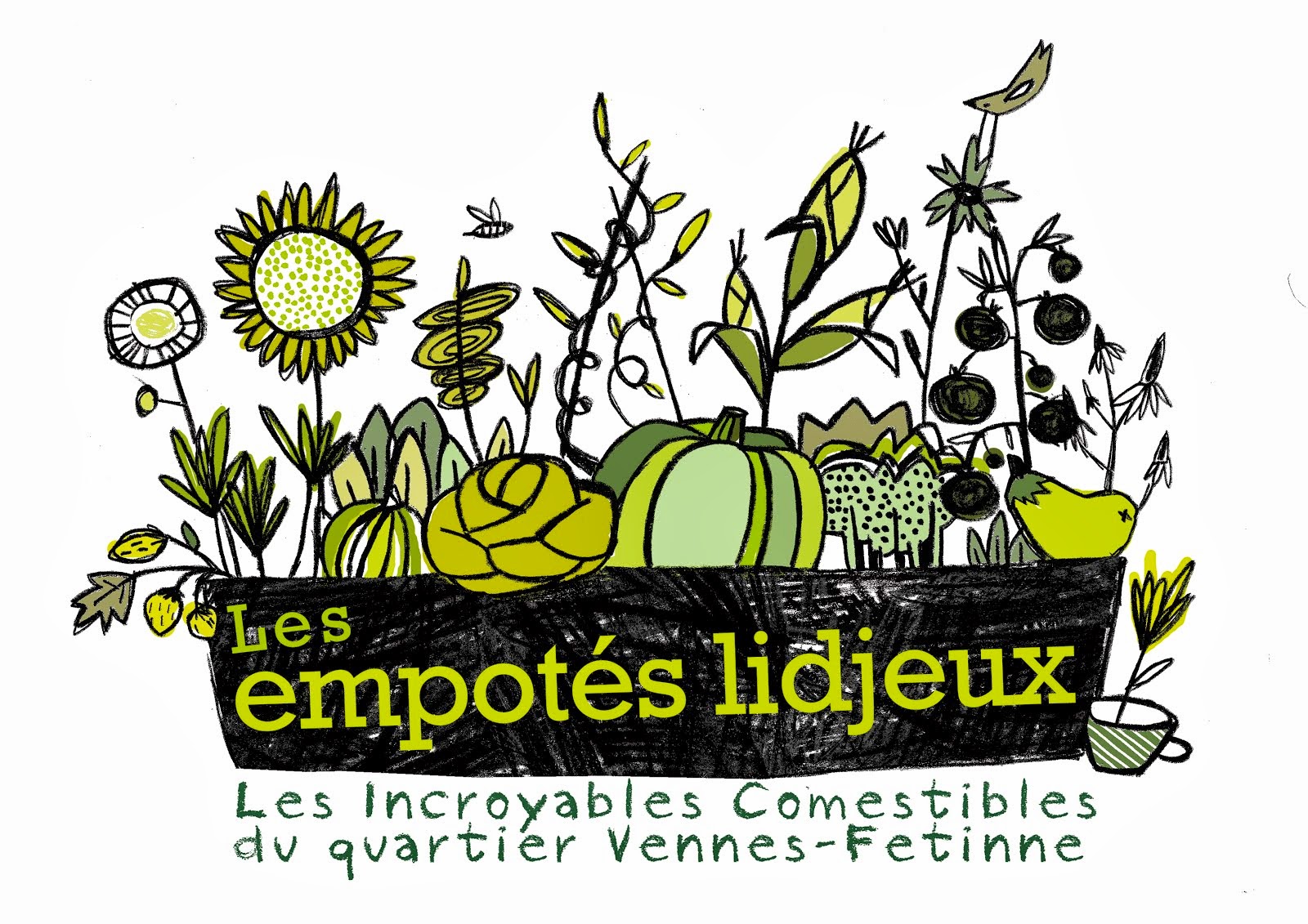 Les Empotés Lidjeux - Les Icroyables Comestibles du quartier Vennes-Fétinne