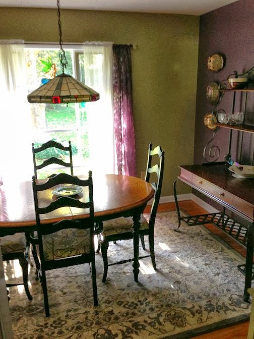 My Swanky New Dining Room I Got The Area Rug And Plum Sheers At Target My Swanky New Dining Room I Got The Area Rug And Plum Sheers At Target