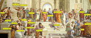 The School of Athens (school of athens annotated)