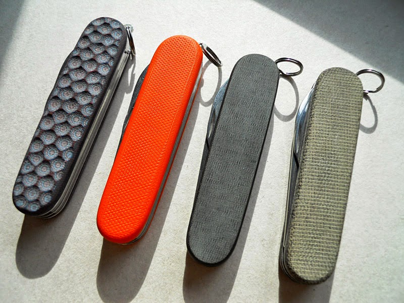 Andrzej Woronowski Custom Knives Victorinox Swiss Army Knife scales 1